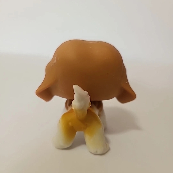 LITTLEST PET SHOP LPS #229 Dog Brown St Bernard Brown Eyes - Picture 2 of 3